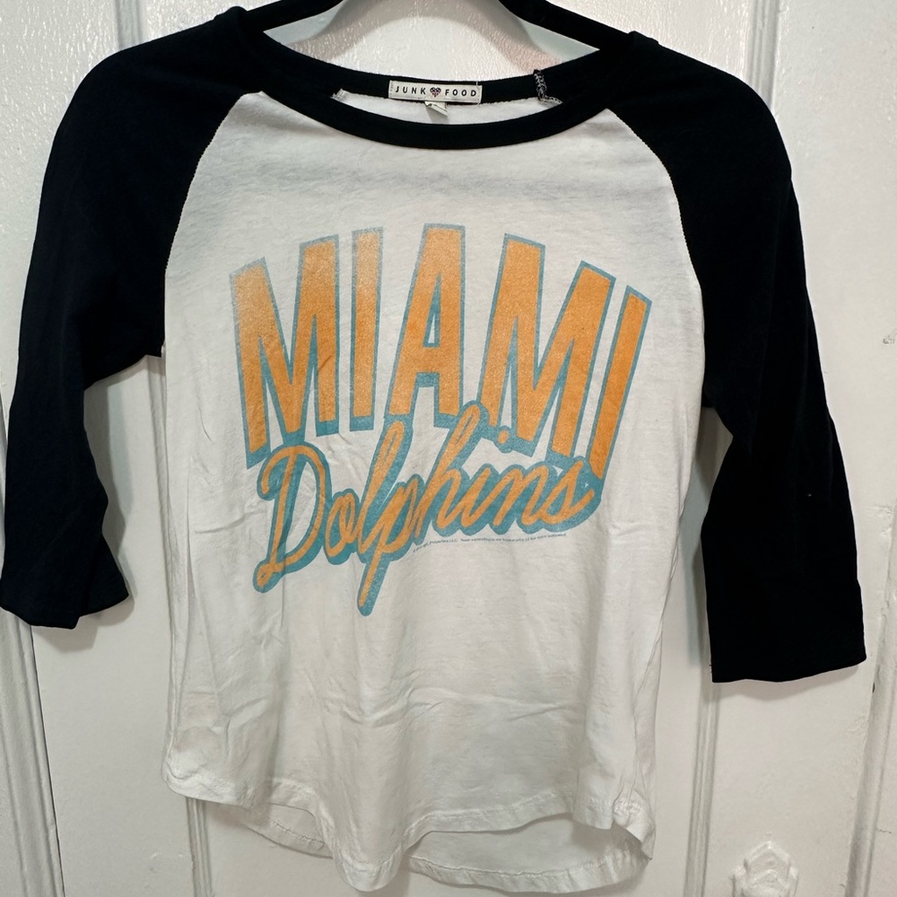 Junk Food Clothing Miami Dolphins Tee